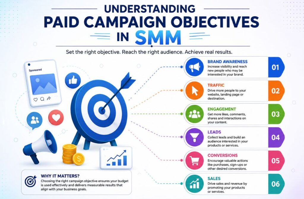 Understanding Paid Campaign Objectives in SMM