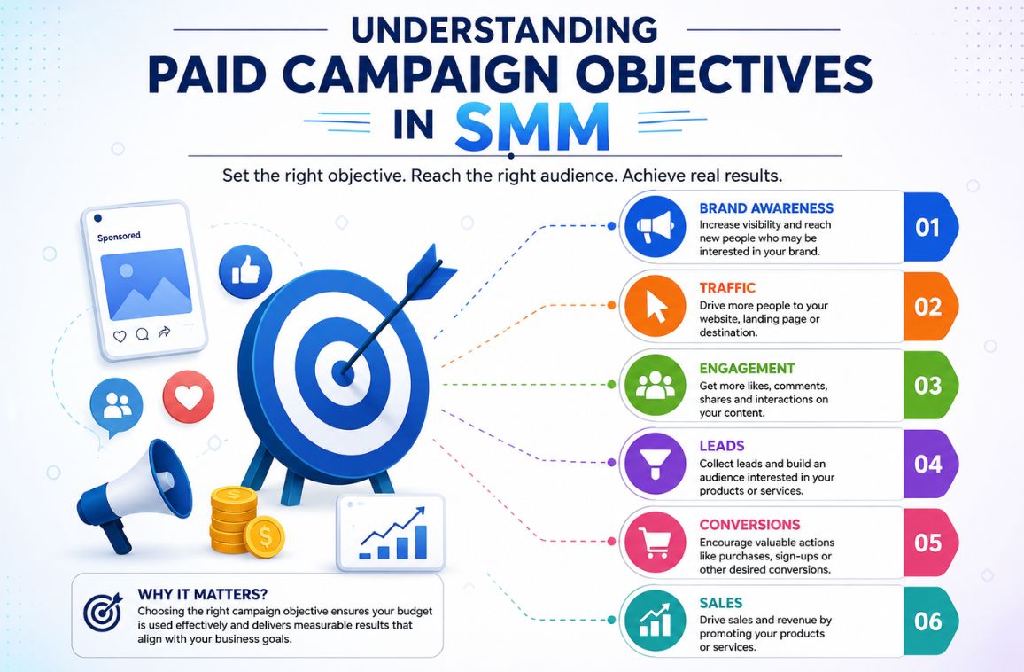 Understanding Paid Campaign Objectives in SMM