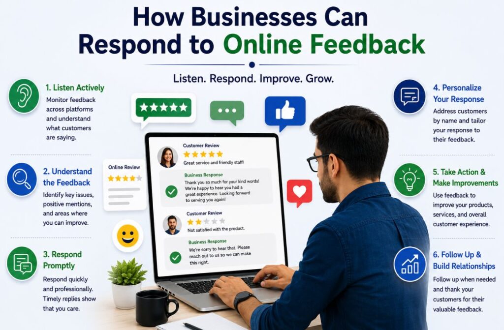 How Businesses Can Respond to Online Feedback