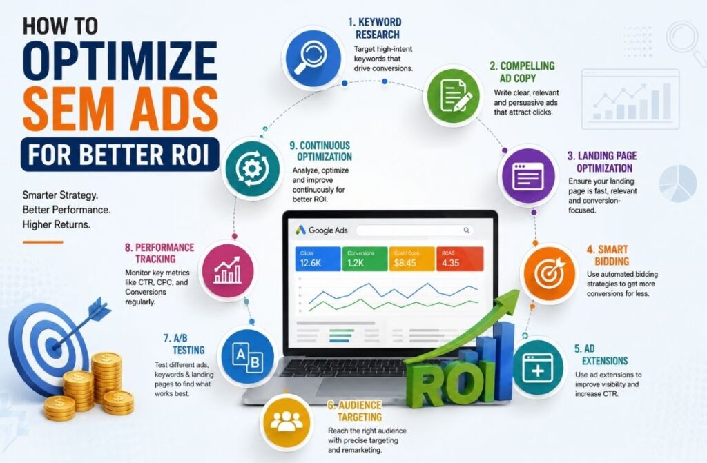 How to Optimize SEM Ads for Better ROI